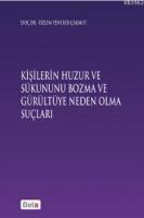 Kişilerin Huzur ve Sükununu Bozma ve Gürültüye Neden Olma Sonuçları