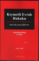 Kıymetli Evrak Hukuku