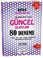 KPSS 26 Nisan 2015'e Kadar Güncel Olaylar 80 Deneme