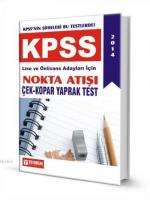 KPSS Lise Önlisans Nokta Atışı Çek Kopar Yaprak Test 2014