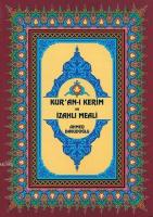 Kur'an-ı Kerim ve İzahlı Meali (Cami Boy, Ciltli, Şamua)