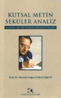 Kutsal Metin Seküler Analiz
