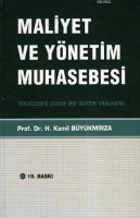 Maliyet ve Yönetim Muhasebesi