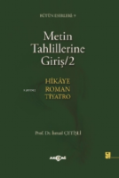 Metin Tahlillerine Giriş 2