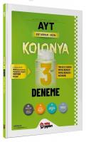 Metin Yayınları AYT Eşit Ağırlık Kolonya 3 Deneme 2020 Özel Metin