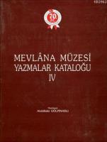 Mevlâna Müzesi Yazmalar Kataloğu