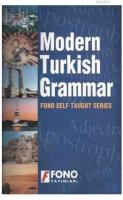 Modern Turkish Grammar (İngilizler için Modern Türkçe Grameri)