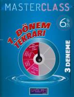 Molekül Yayınları 6. Sınıf 1. Dönem Tekrarı Sağlam Master Class 3 lü Deneme Molekül