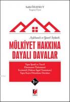 Mülkiyet Hakkına Dayalı Davalar (Ciltli)