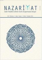 Nazariyat - Sayı: 1