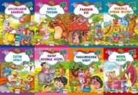 Neşeli Orman Hikayeleri Dizisi (8 Kitap Takım) - Büyük Boy