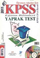 Öğretmen Adayları İçin KPSS Eğitim Bilimleri Yaprak Test