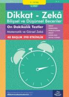 On Dakikalık Testler Matematik ve Görsel Zeka ( 9 - 10 Yaş 6.Kitap - 398 Etkinlik )