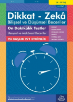 On Dakikalık Testler Uzaysal ve Mekânsal Beceriler ( 10 - 11 Yaş 6 Kitap, 271 Etkinlik )