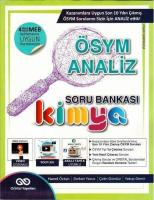 Orbital Yayınları TYT AYT Kimya ÖSYM Analizli 2020 Özel Soru Bankası Orbital