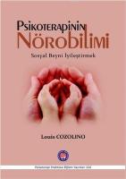 Psikoterapinin Nörobilimi