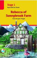 Rebecca Of Sunnybrook Farm CD'Siz  (Stage 1)