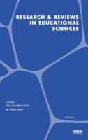 Research & Reviews in Educational Sciences