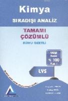 Sıradışı Analiz Yayınları AYT Kimya 2 Konu Özetli Tamamı Çözümlü Sıradışı Analiz
