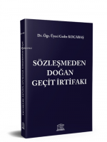 Sözleşmeden Doğan Geçit İrtifakı