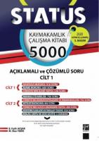 Status kaymakamlık Çalışma Kitabı 5000 Açıklamalı Çözümlü Soru 2 Cilt Takım
