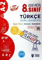 Teas Press Yayınları 8. Sınıf LGS Türkçe TeasKop Yeni Nesil Soru Bankası Teas Press