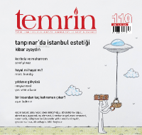 Temrin Aylık Düşünce ve Edebiyat Dergisi Sayı: 119 Eylül 2021
