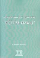 Uluslararası Hukukta ve Türkiye'de Eğitim Hakkı