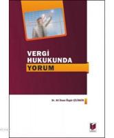 Vergi Hukukunda Yorum