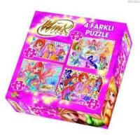 Winx Club 4 Farklı Puzzle