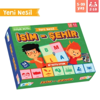 Yeni Nesil Isim Şehir Oyunu