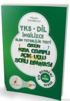 YKS DİL İngilizce Alan Yeterlilik Testi Özgün Kısa Cevaplı Açık Uçlu Soru Bankası