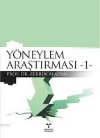 Yöneylem Araştırması 1