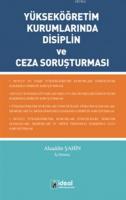 Yükseköğretim Kurumlarında Disiplin ve Ceza Soruşturması