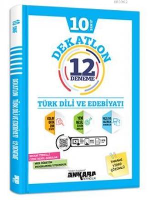 10.Sınıf Türk Dili ve Edebiyatı Dekatlon 12 Deneme Sadık Arın Hasan Or