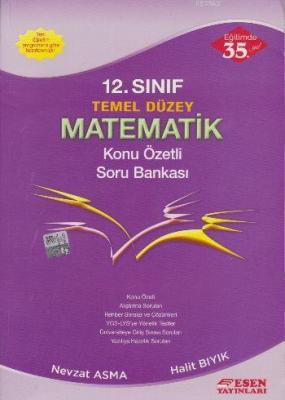 12. Sınıf Temel Düzey Matematik Konu Özetli Soru Bankası Halit Bıyık