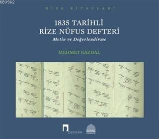 1835 Tarihli Rize Nüfus Defteri