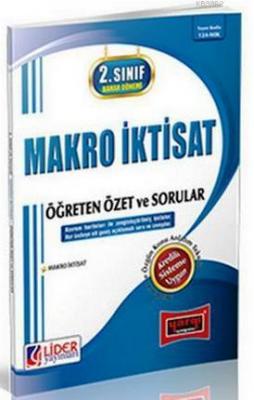 2. Sınıf Bahar Dönemi Makro İktisat Öğreten Özet ve Sorular