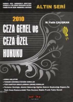 2010 Ceza Genel ve Ceza Özel Hukuku
