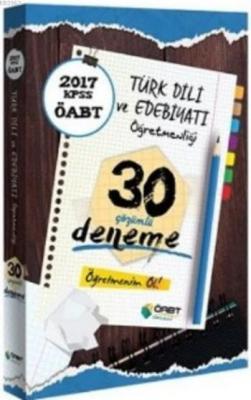 2017 KPSS ÖABT Türk Dili ve Edebiyatı Öğretmenliği Çözümlü 30 Deneme K
