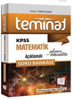 2017 KPSS Teminat Matematik Açıklamalı Soru Bankası