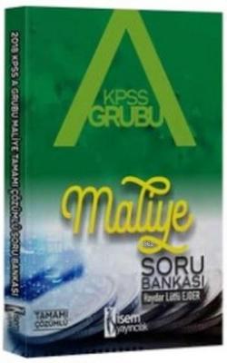 2018 KPSS A Grubu Maliye Tamamı Çözümlü Soru Bankası