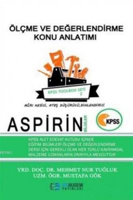 2018 KPSS Aspirin Bilgiler Ölçme ve Değerlendirme Konu Anlatımı - Toolbox Seti 2