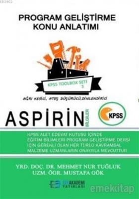 2018 KPSS Aspirin Bilgiler Program Geliştirme Konu Anlatımı - Toolbox 