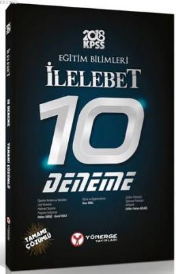 2018 KPSS İlelebet Eğitim Bilimleri Tamamı Çözümlü 10 Deneme