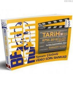 2018 KPSS Tarih Video Çözümlü Soru Bankası Ramazan Yetgin