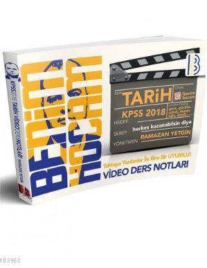 2018 KPSS Tarih Video Ders Notları