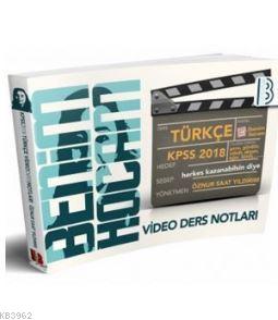 2018 KPSS Türkçe Video Ders Notları Öznur Saat Yıldırım