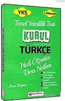 2018 YKS 1.Oturum Türkçe Hızlı Öğretim Ders Notları