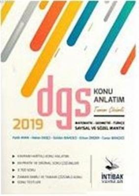 2019 DGS Tamamı Çözümlü Konu Anlatım Kolektif